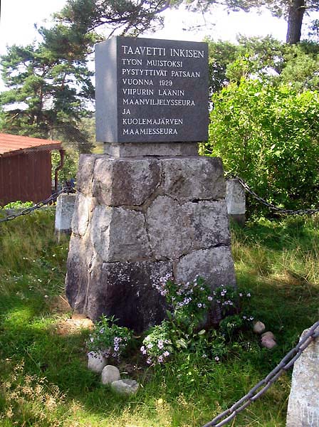 Памятник Тааветти Инкинену
